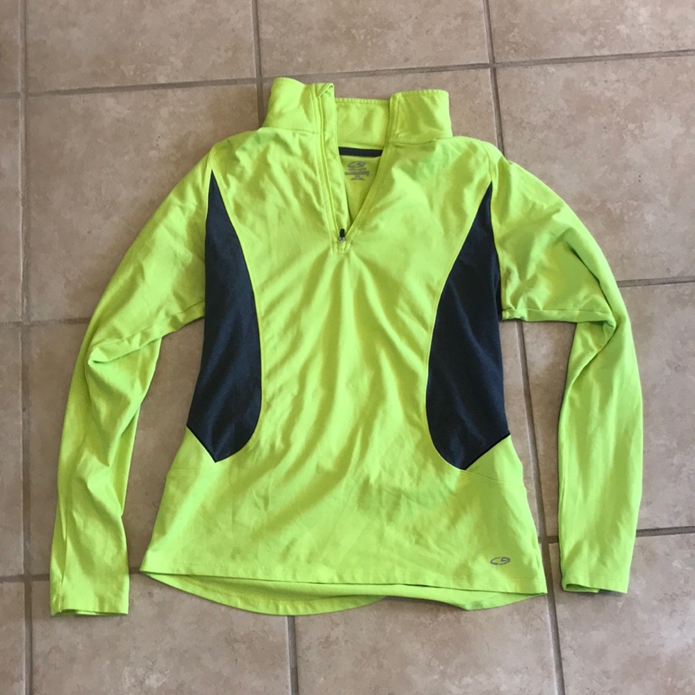 Green Athletic Pull Over